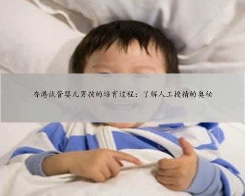 香港试管婴儿男孩的培育过程：了解人工授精的奥秘